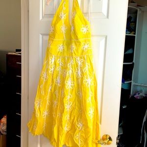 LILLY PULITZER HALTER SUNDRESS EUC 12